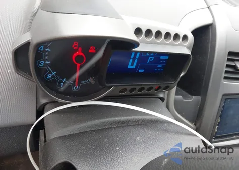 2013 Chevrolet Sonic Lt Auto из США, поврежденный, VIN 1G1JC5SH4D4124601